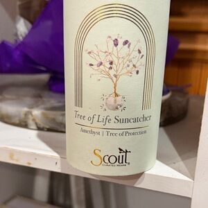 Scout Amethyst Tree of Life Ornament